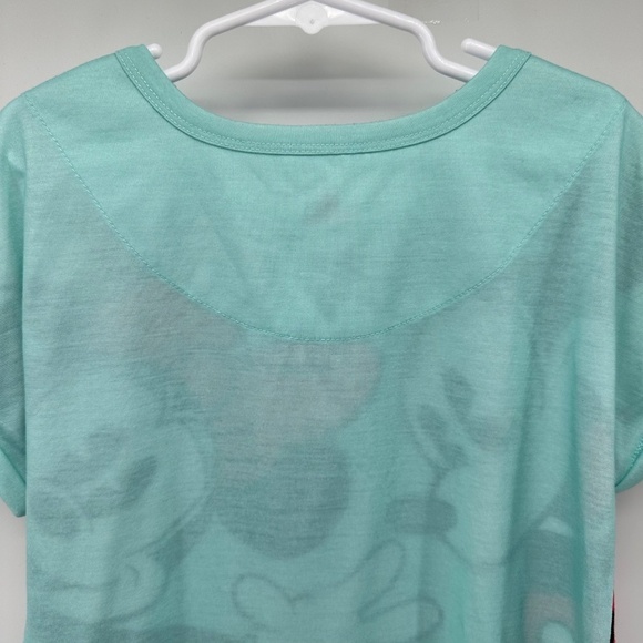 Authentic DISNEY Little Girls 7 Pajamas Mickey Mouse Daffy Duck Pluto Shirt - Picture 7 of 8